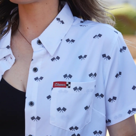 Dixxon Flannel The Podium Women's Party Shirt Size Small - Picture 2 of 13